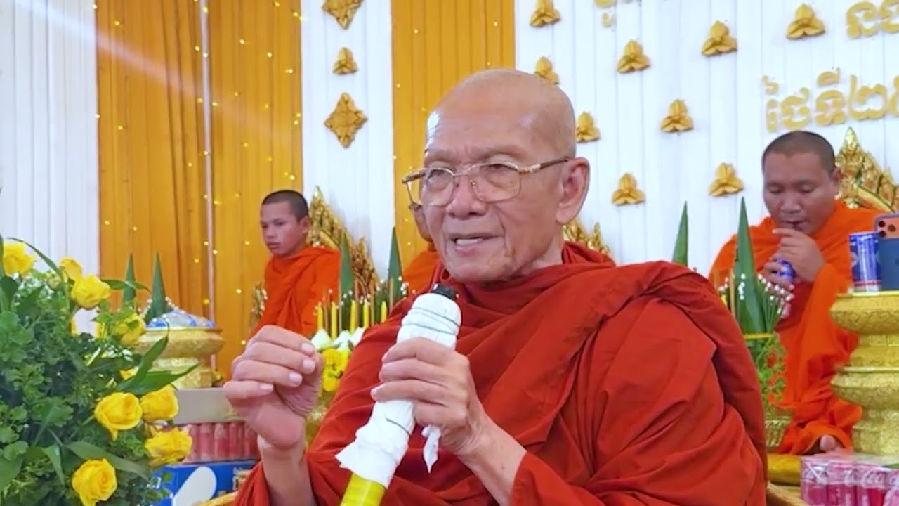 គុណតម្លៃមាតាបិតា  សម្ដេចតា ពិន សែម ទេសនាថ្មី២០២៥