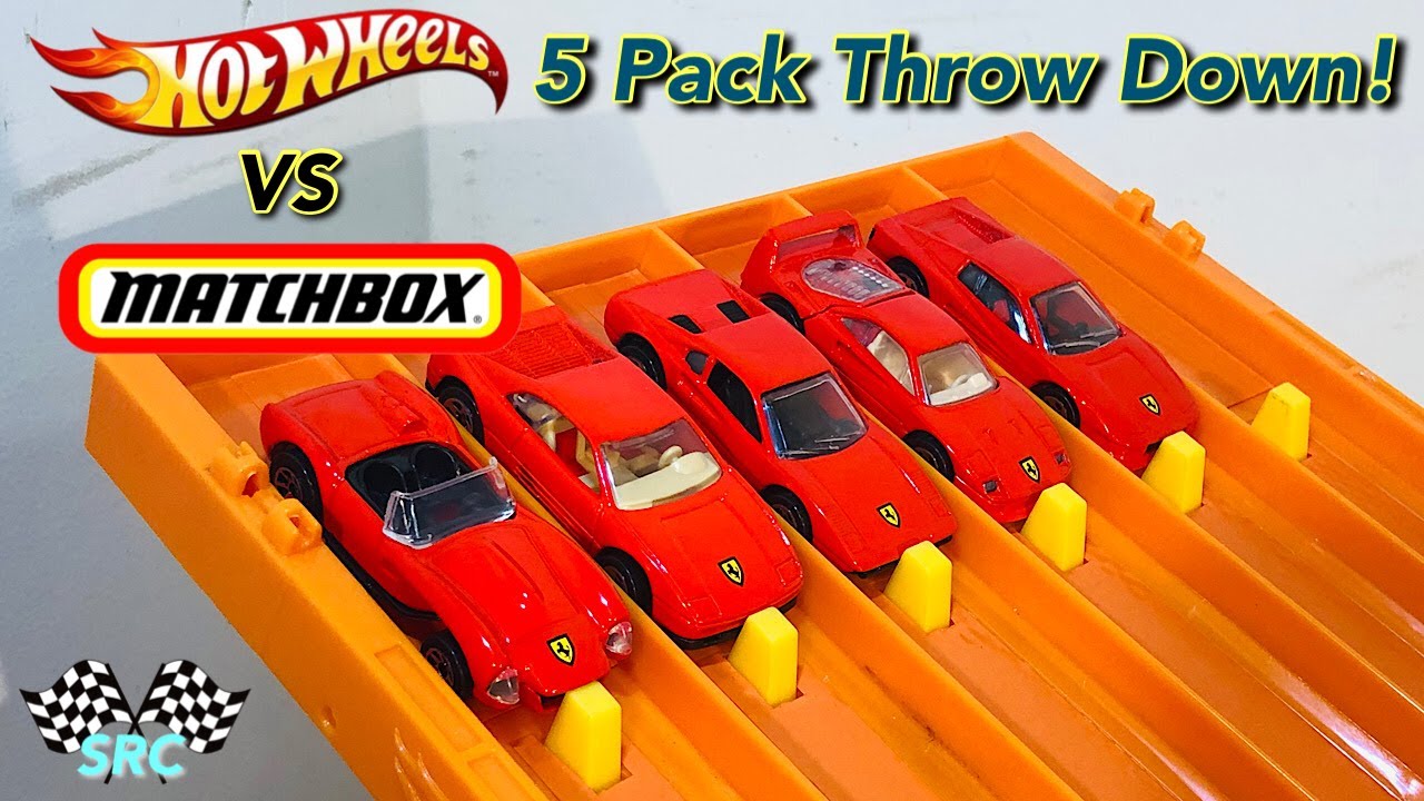 Race #15: Hot Wheels & Matchbox Freshly Unboxed 5 Pack Throw-down!