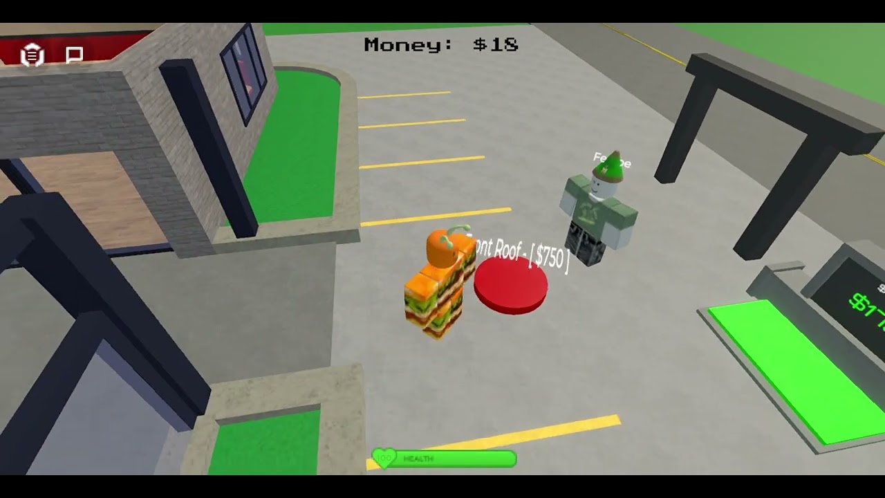 Playing MCDonalds Tycoon in Polytoria