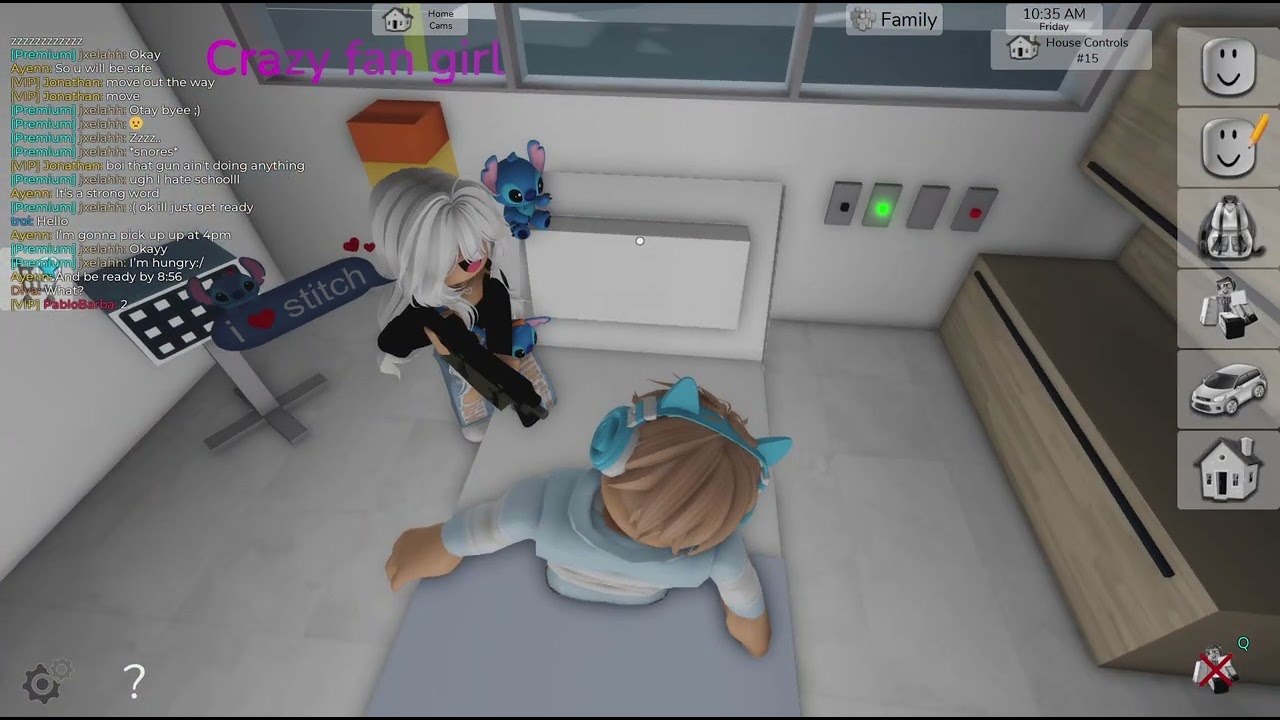 My crazy fan girl kidnapped me...