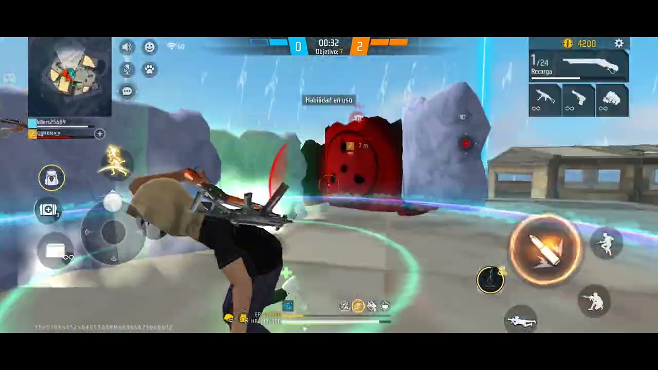 🔥GRABANDO PANTALLA EN PARTE DE UN PVP 2V2, 👹(ENEMIGOS MODO RATA 🤡)