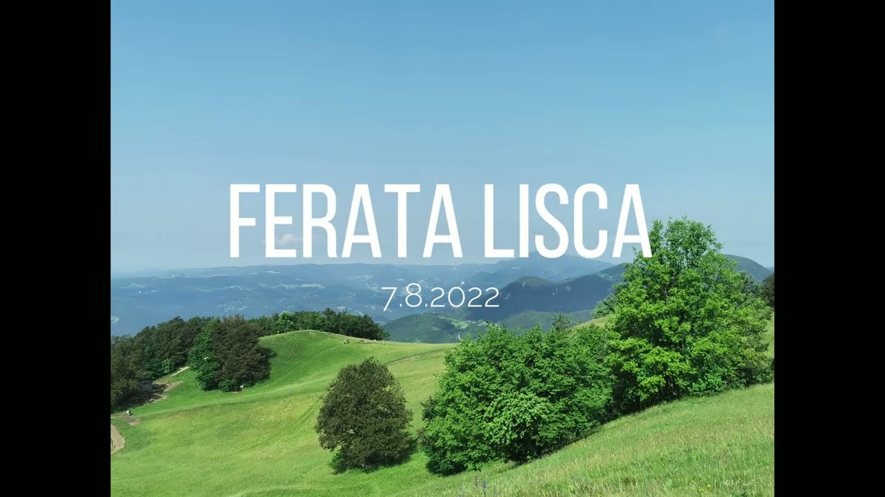 Ferata Lisca (D/E)  7.8.2022 #gopro10 #ferrata #viaferrata #gopro