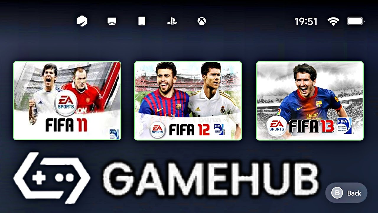 FIFA GAME ( Tutorial GameHub 2.0.4 Update ) - FIFA GameHub Android - GameFusion GameHub Mobile