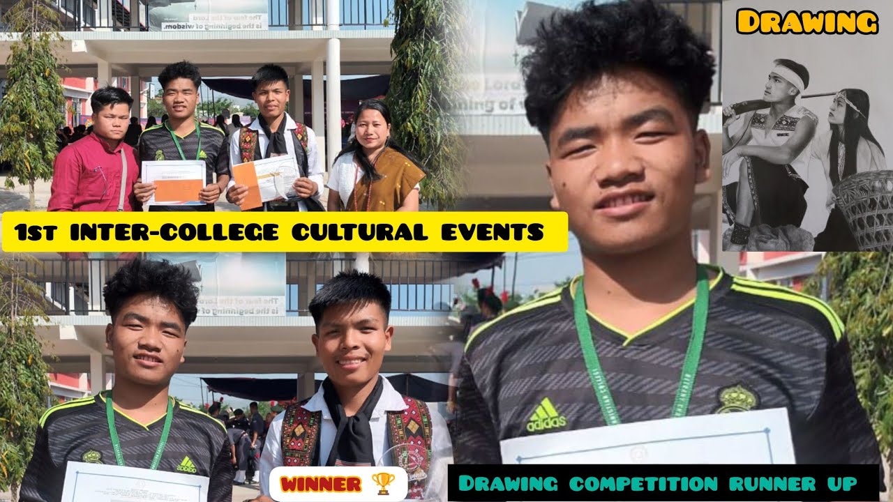 the 1st INTER-COLLEGE CULTURAL EVENTS art exhibition and singing competition in RAYBURN COLLEGE VLOG