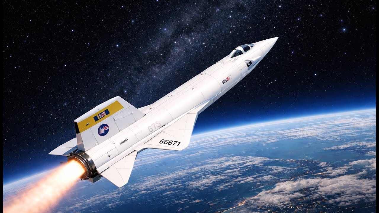 Le avion qui a accidentellement franchi la frontière de l'espace