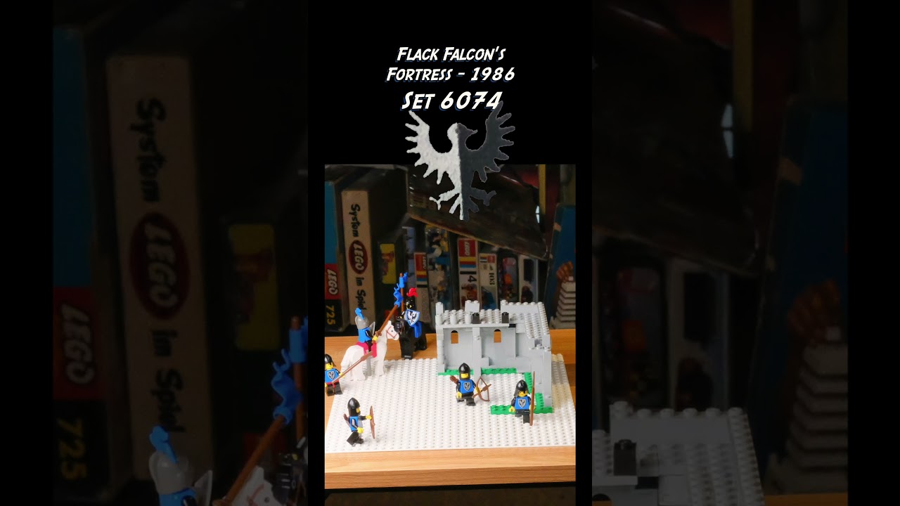 Lego 6074 - Black Falcon's Fortress -  #vintage bricks