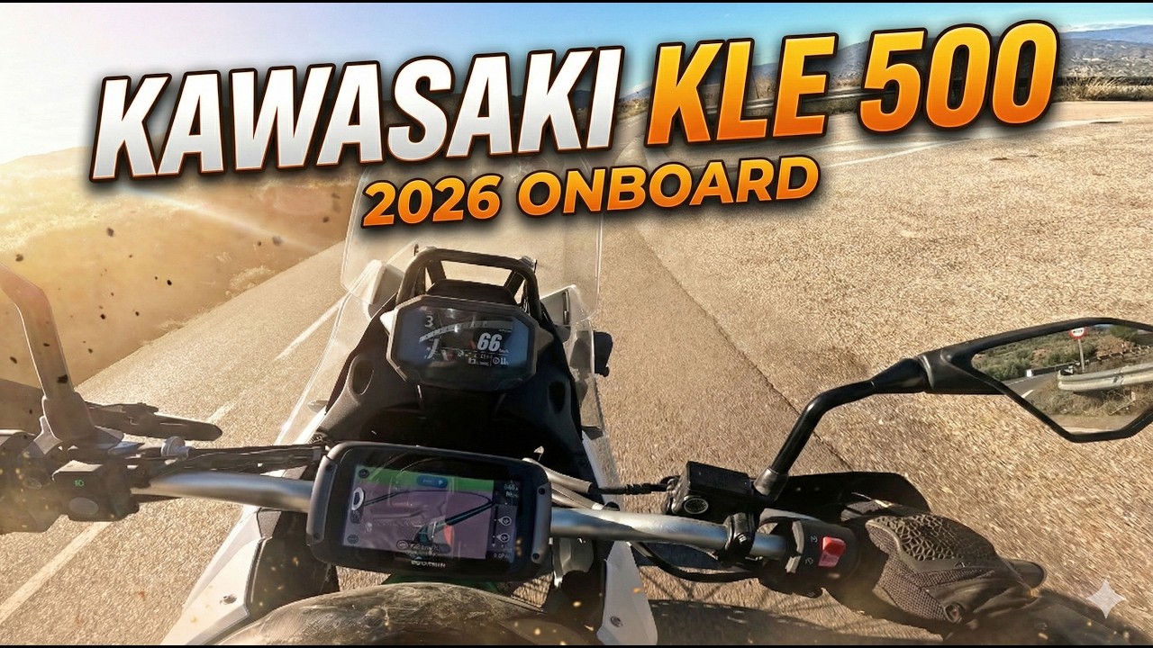 2026 KAWASAKI KLE 500 - Πρώτη Βόλτα & Ήχος | Onboard POV