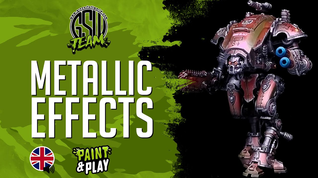 Painting an Armiger Warglaive with Metallic Effects