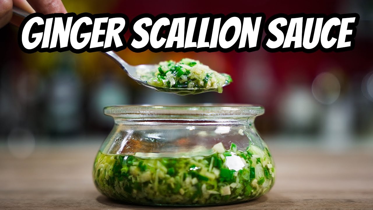 How To Make Ginger Scallion Sauce - The Sauce That Goes On Everything