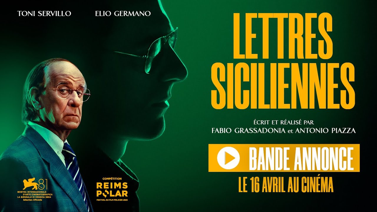 LETTRES SICILIENNES - Bande-annonce officielle (Elio Germano & Toni Servillo)