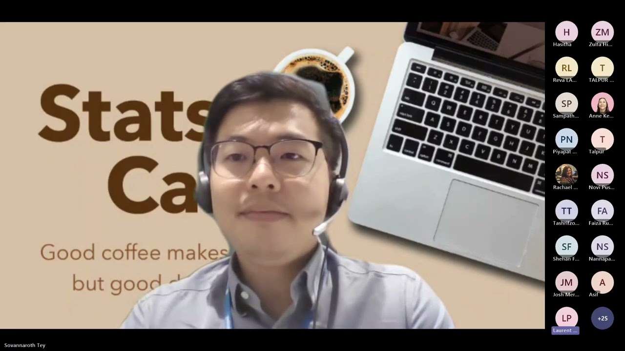 Stats Café: Small Area Estimation Using Geospatial Data - Complementing Surveys and Censuses