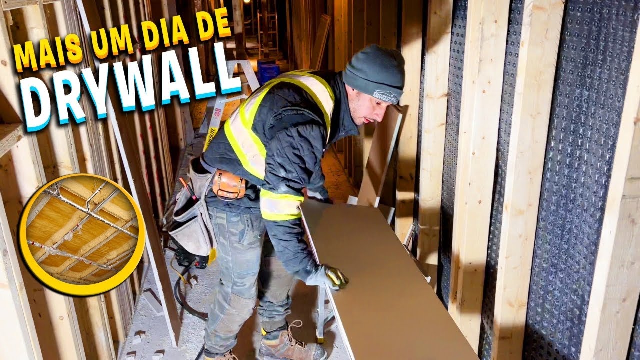 MAIS UM DIA DE DRYWALL 