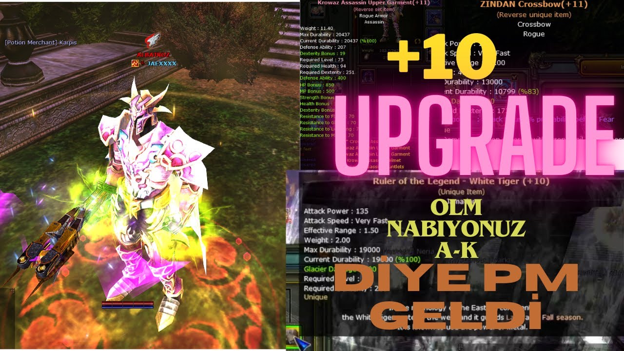 +9 / +10 İTEM BASTIK  BAŞARDIK / KNİGHT ONLİNE / BÖLÜM 1 #knightonline #homekoworld