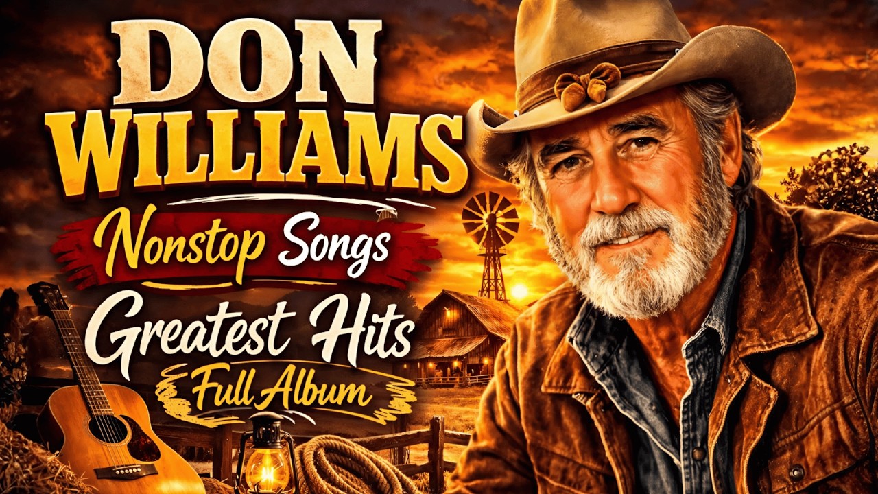 Best Songs Of Don Williams🌾Don Williams Greatest Hits Full Album 2026🤠Timeless Country Melodies