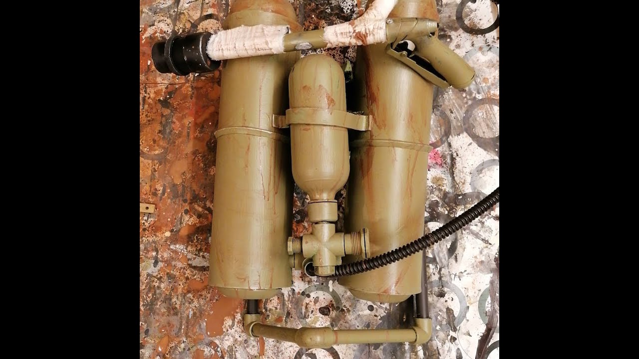 how to make a flame thrower prop