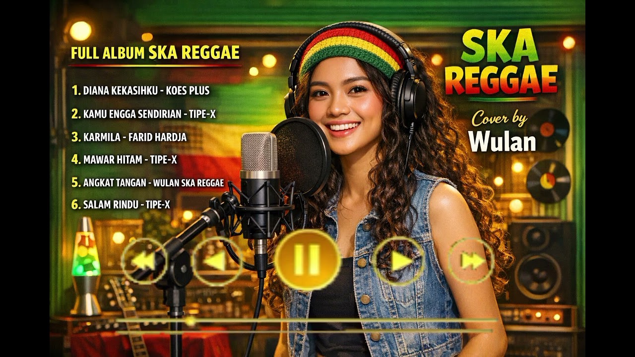 Полный альбом Ska Reggae 🎶 Кавер от Wulan | Хиты от Koes Plus, Tipe-X и Modern Reggae