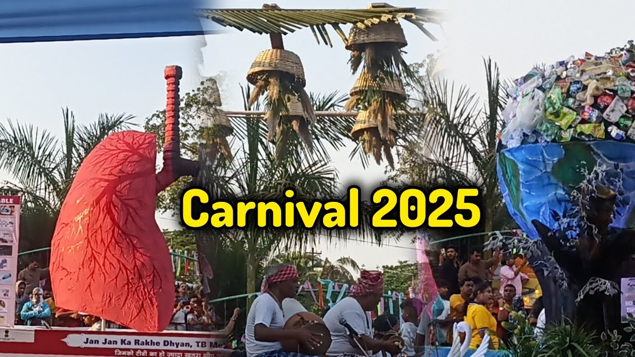Margao Carnival Parade 2025 | Colours, Culture & Celebration in Goa