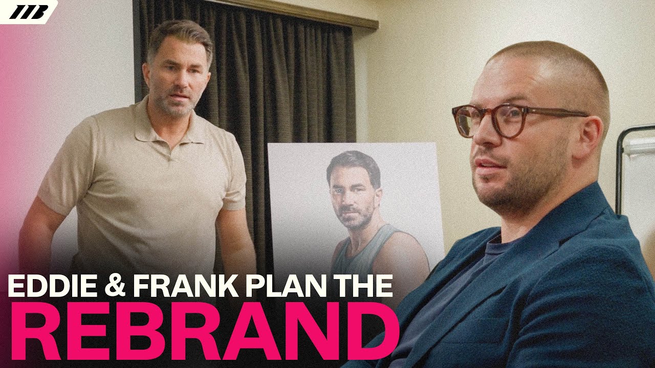 &ldquo;This Cost Me &pound;200,000?!!&rdquo; 😮 - Eddie Hearn & Frank Smith Run Through The Matchroom Boxing Rebrand 😂