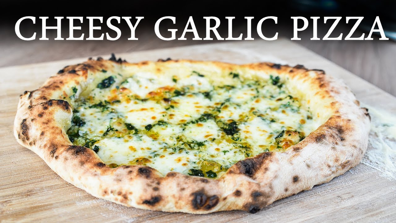 How To Make Cheesy Garlic Pizza Bread In A Pizza Oven | Roccbox Pizza Oven Recipes