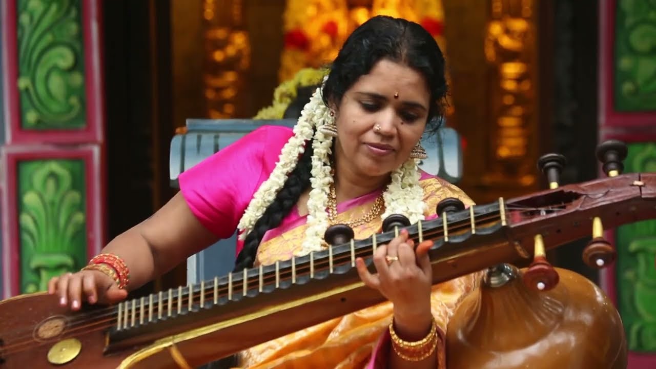 Mahaganapathim-Veena Instrumental | Garage-band Fusion song Dr Apurna Jegannathen | HD Quality
