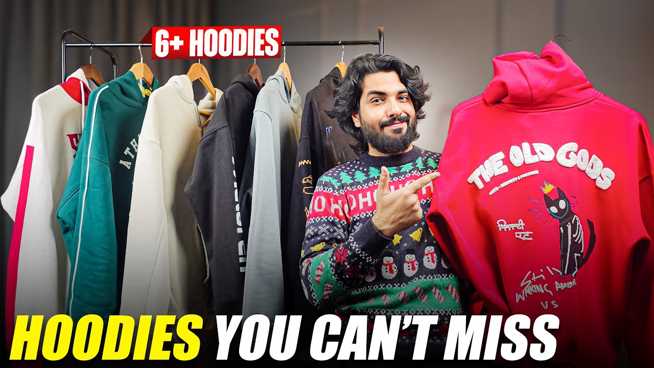 7 Best Hoodies for Men | Winter Hoodie Collection 2026