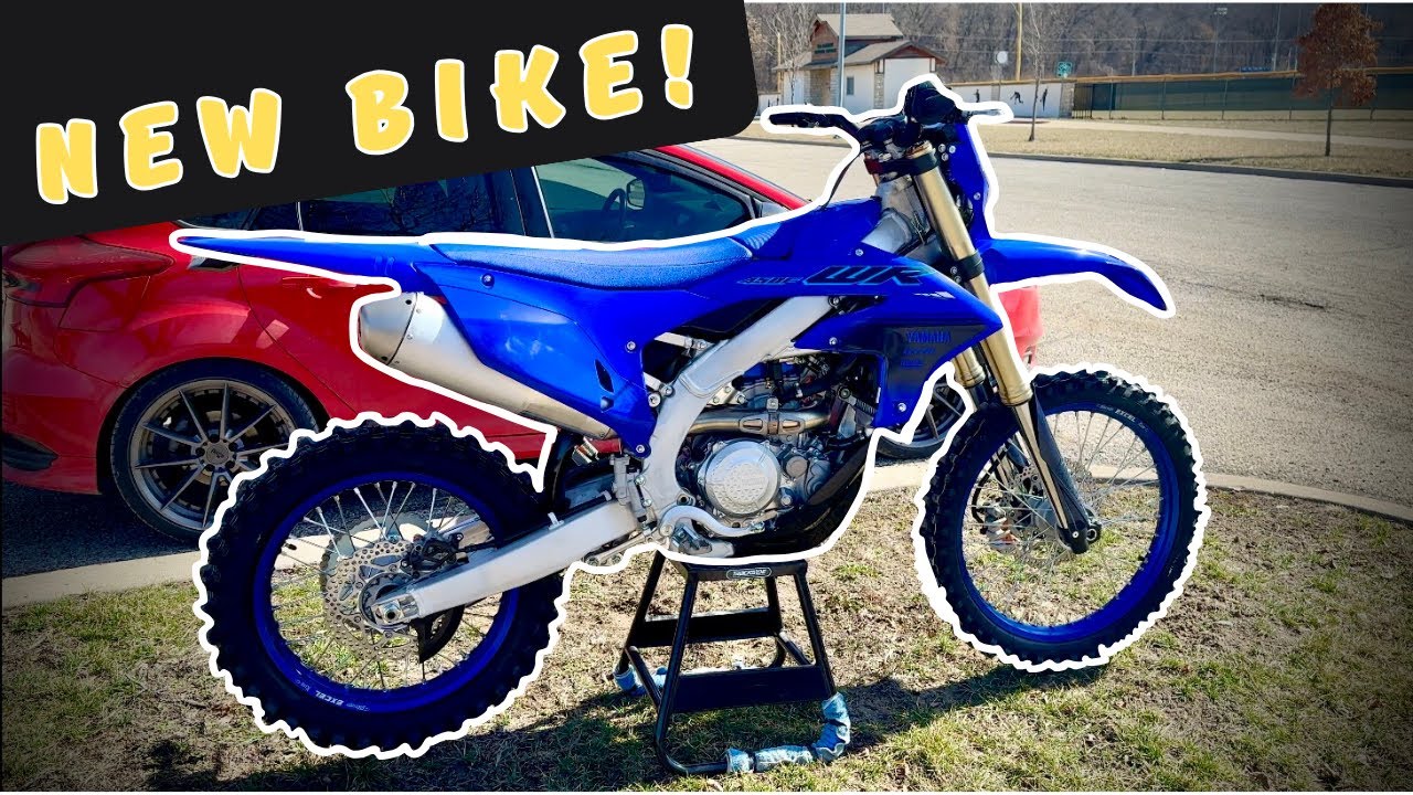 Впервые еду на своем WR450 2024 года.. (ОН МЕДЛЕННЫЙ)