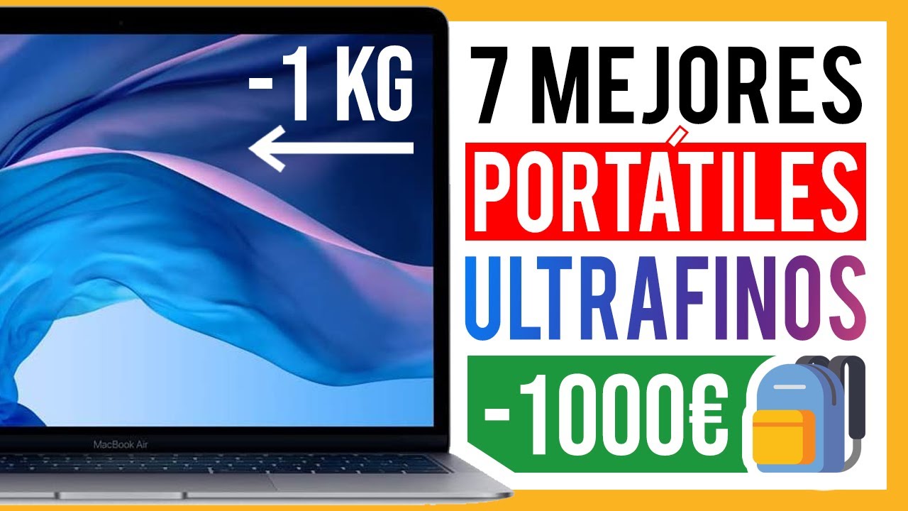 🥇 7 MEJORES PORTÁTILES para ESTUDIAR y TRABAJAR de 2020 💻 ULTRABOOKS ✅ Menos de 1KG en AMAZON