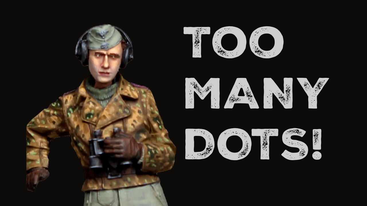 Painting Erbsentarn/Pea Dot (DOT44) Camo in 1/35 Scale - Tank Commander