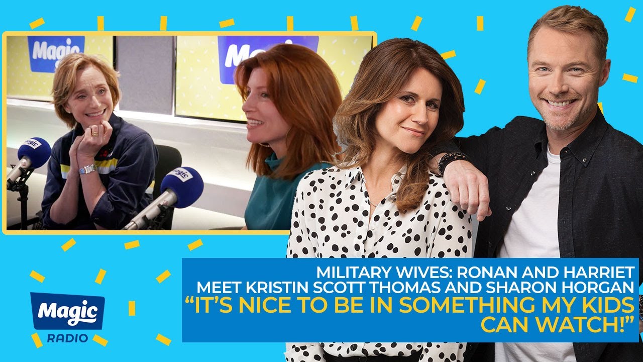 Military Wives stars Kristin Scott Thomas and Sharon Horgan chat to Ronan and Harriet!