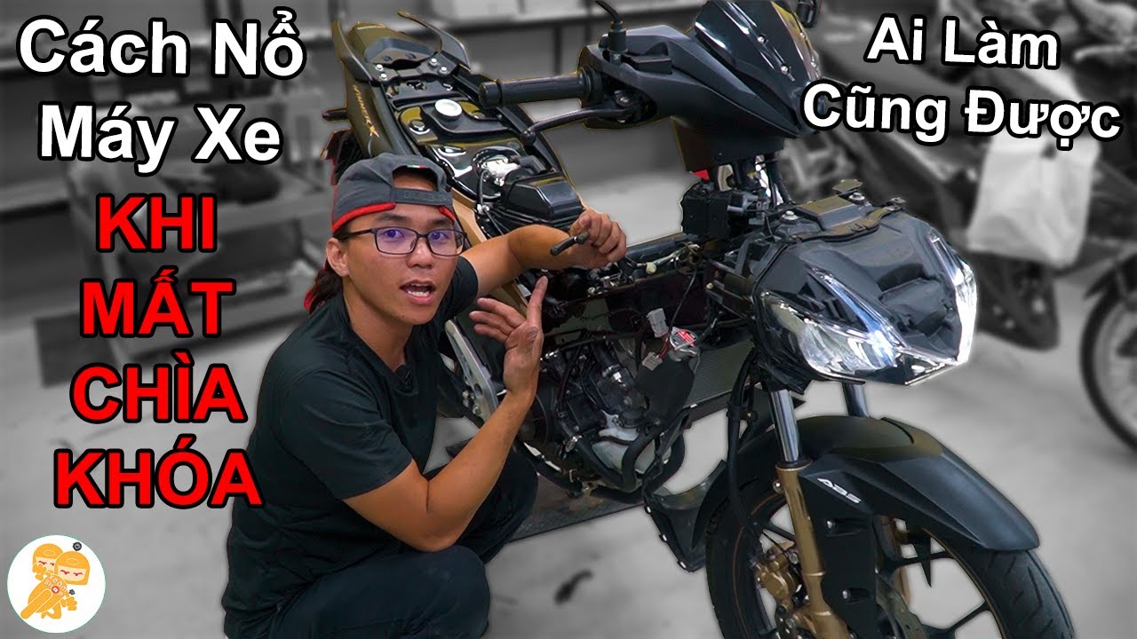 Hướng Dẫn Mở Khóa Xe Máy Khi Bị Mất Chìa Khóa - XE NÀO CŨNG LÀM ĐƯỢC - Xe Ôm Shop
