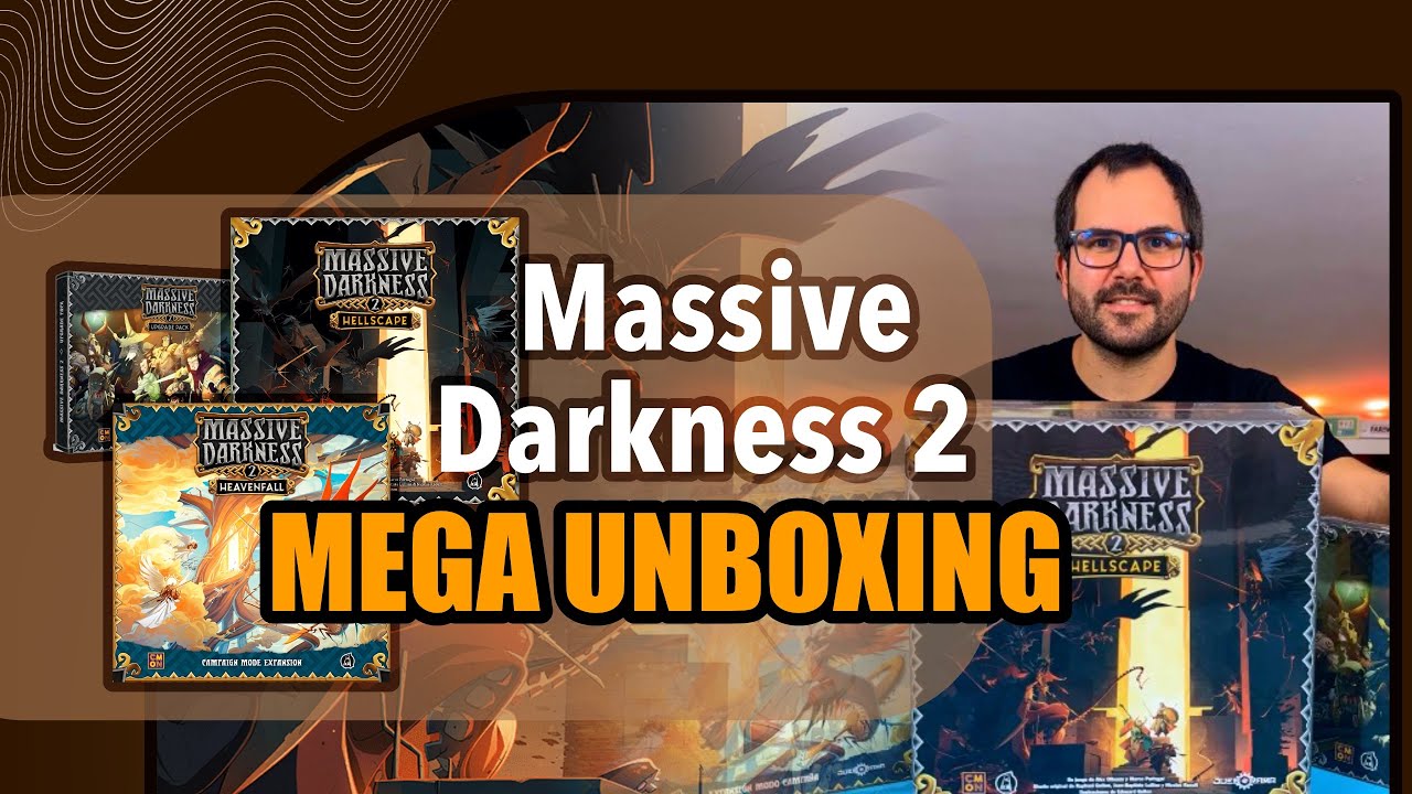 MEGA UNBOXING de Massive Darkness 2 | Abrimos TODO el contenido en español