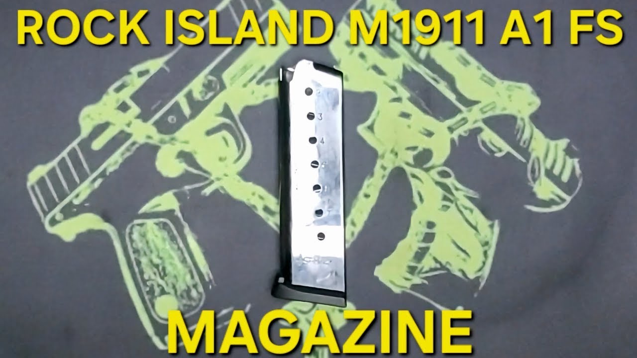 Как чистить магазин Rock Island M1911 A1 FS: руководство для начинающих