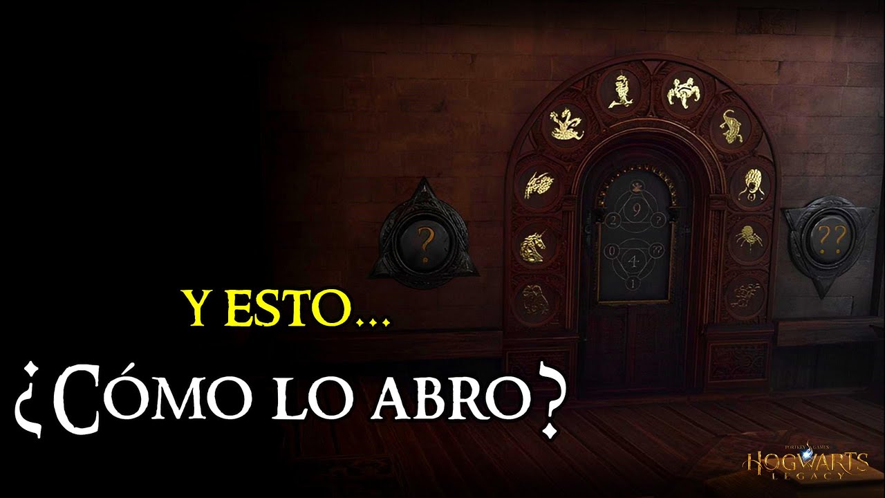 🔮HOGWARTS LEGACY🔮 &iexcl;COMO ABRIR PUERTAS CON ACERTIJOS!