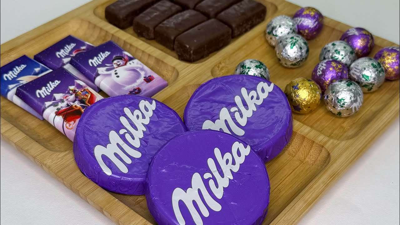 Filling platter with Milka sweets #foryou 