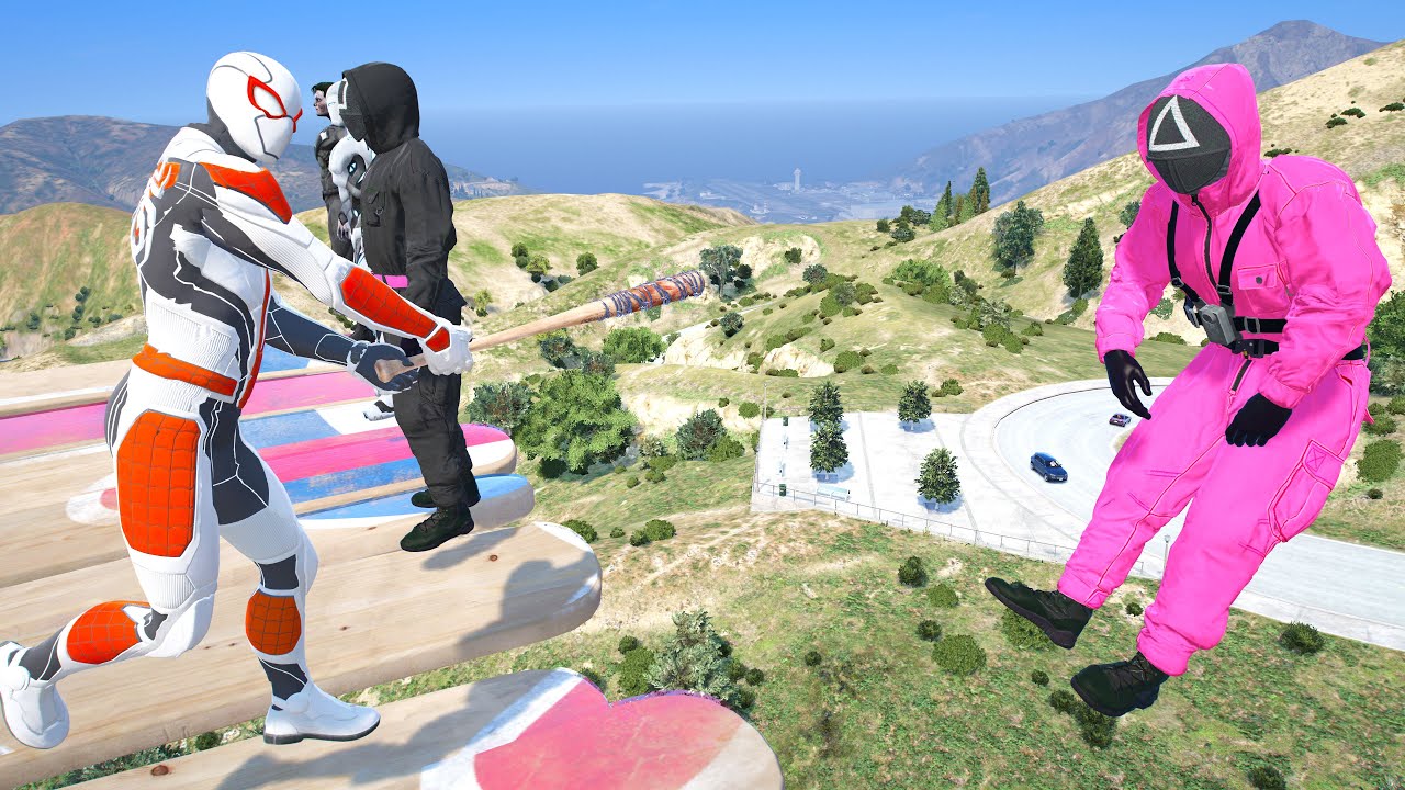GTA 5 SPIDER-MAN WITH A BASEBALL BAT vs SUPERHEROES! (Euphoria Physics) Ep.70