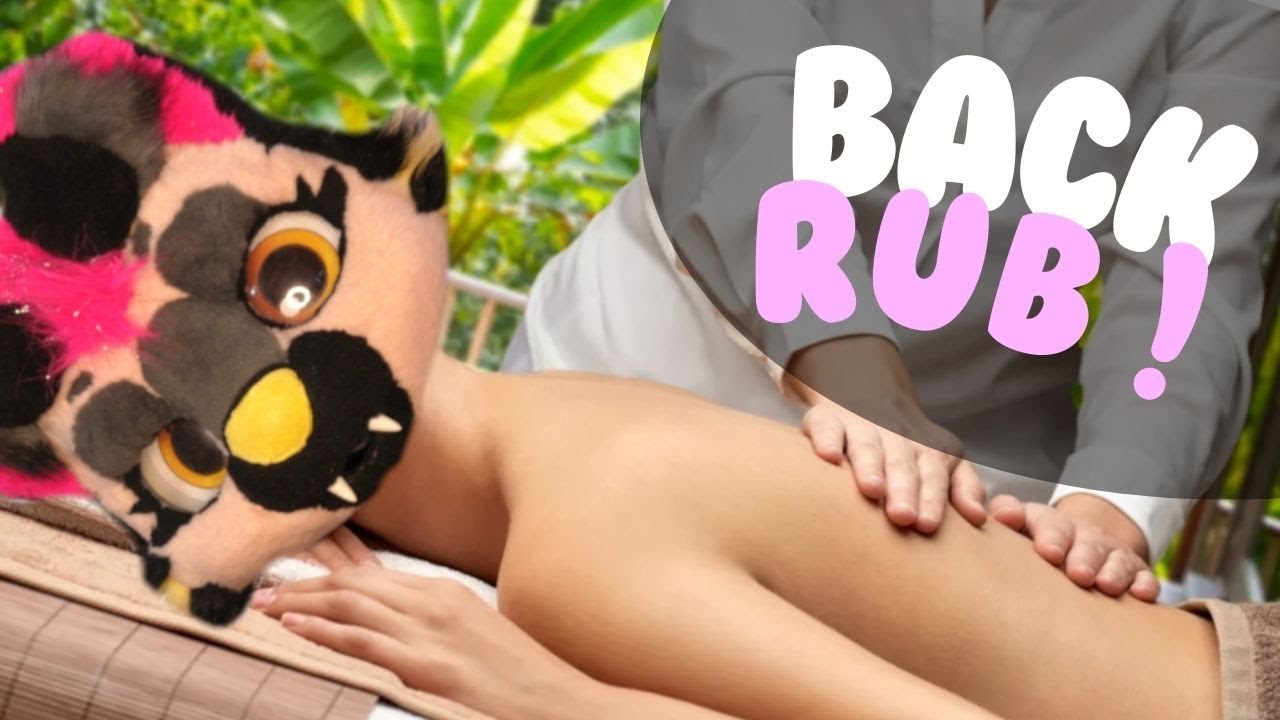 FURRY ASMR | Back Rub and Scratches ! (No talking)