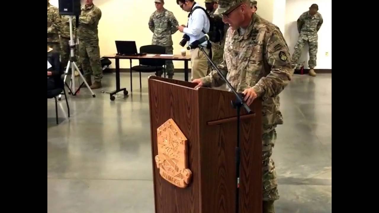 45th All Hazard Response Company Re-Activation Ceremony