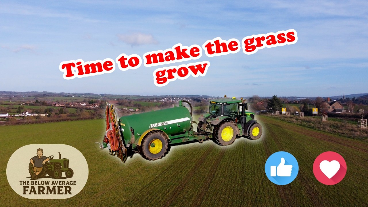 TIME TO FEED THE GRASS