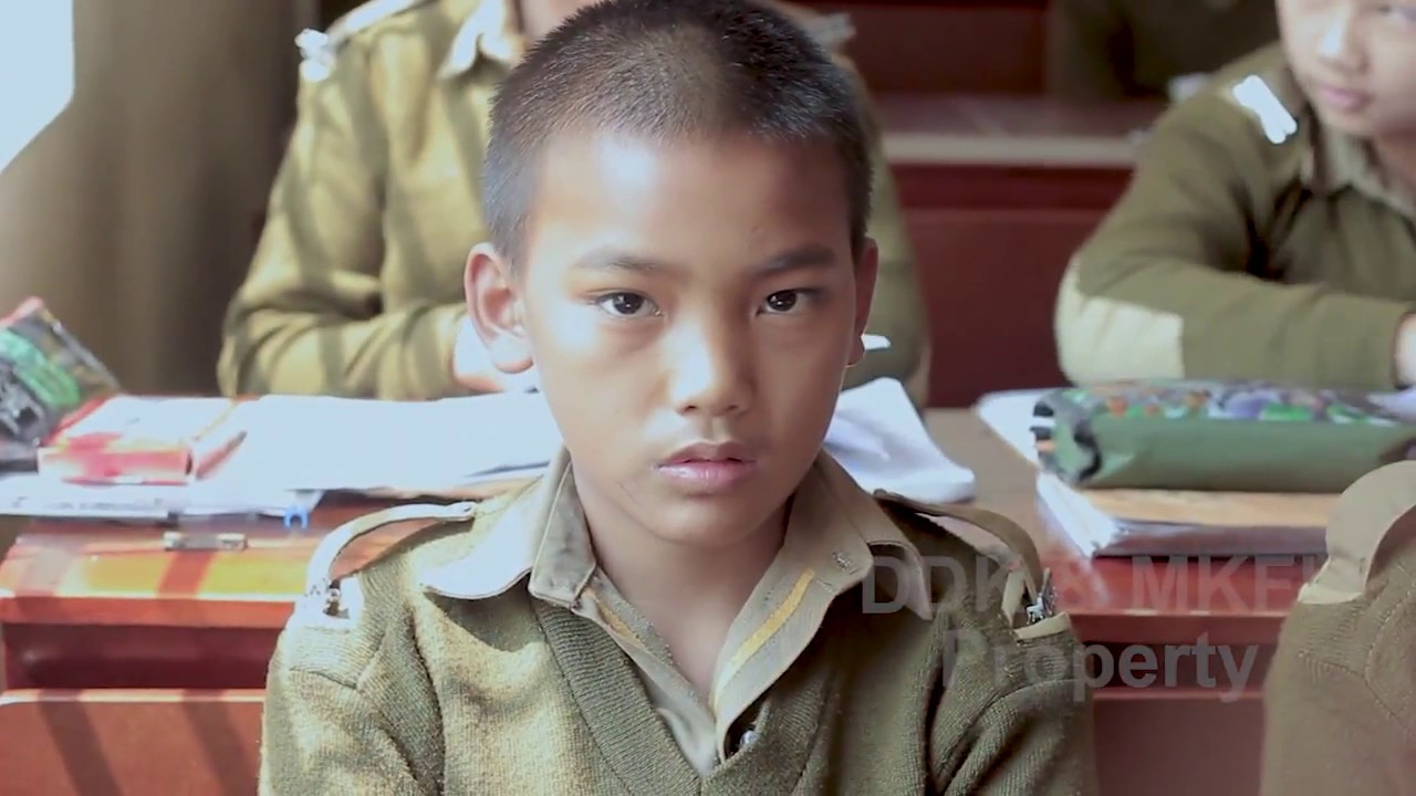 The young Sainik at Mizoram