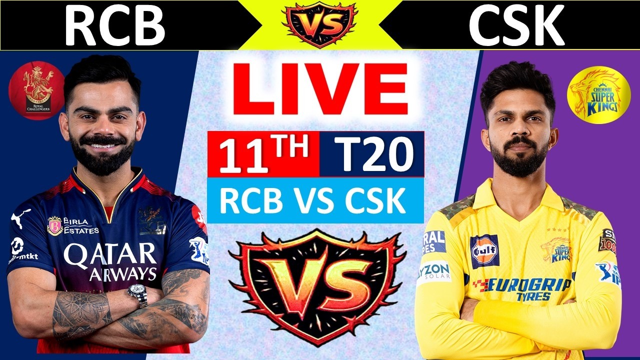 🔴Last Chennai vs Bengaluru, Match-11, IPL 2026 | Live Cricket Match Today | RCB vs CSK | #ipl #live