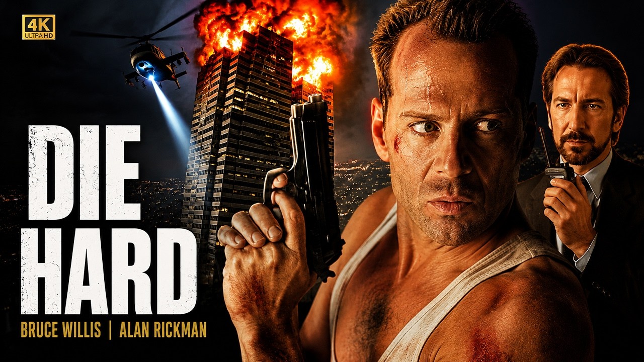 Die Hard (1988) Movie | Bruce Willis, Alan Rickman, Bonnie Bedelia | React And Reviews