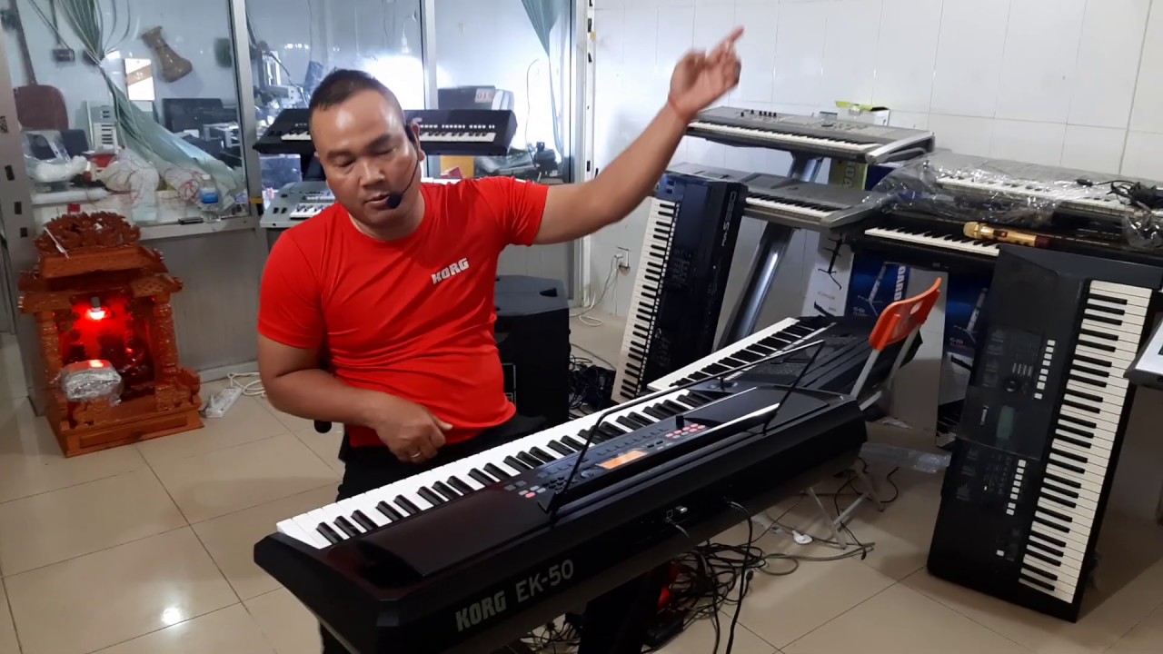 តើ Korg EK50 ធ្វើបានអ្វីខ្លះពេលដឹងញាក់សាច់