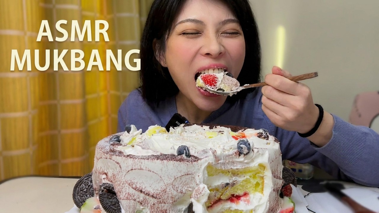 ASMR Deep Crunch & Sip 🌙 힐링 サクサク (No Talking)🔥  vlog3