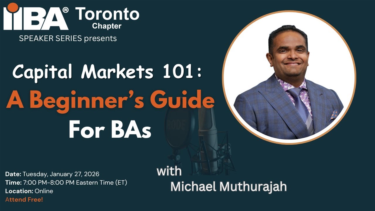 Capital Markets 101: End-to-End Trade Lifecycle, Products & Operating Model for Business Analysts