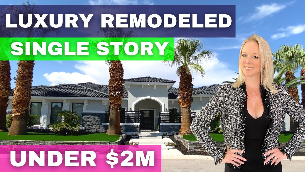 Luxury Las Vegas Home for Sale - Totally Remodeled! $1.95M