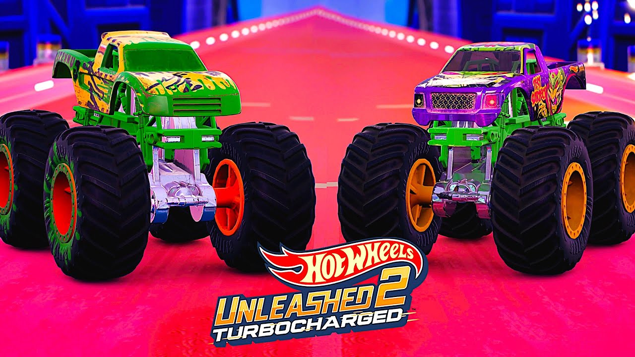 Hot Wheels Unleashed 2: Monster Trucks Gunkster & Test Subject