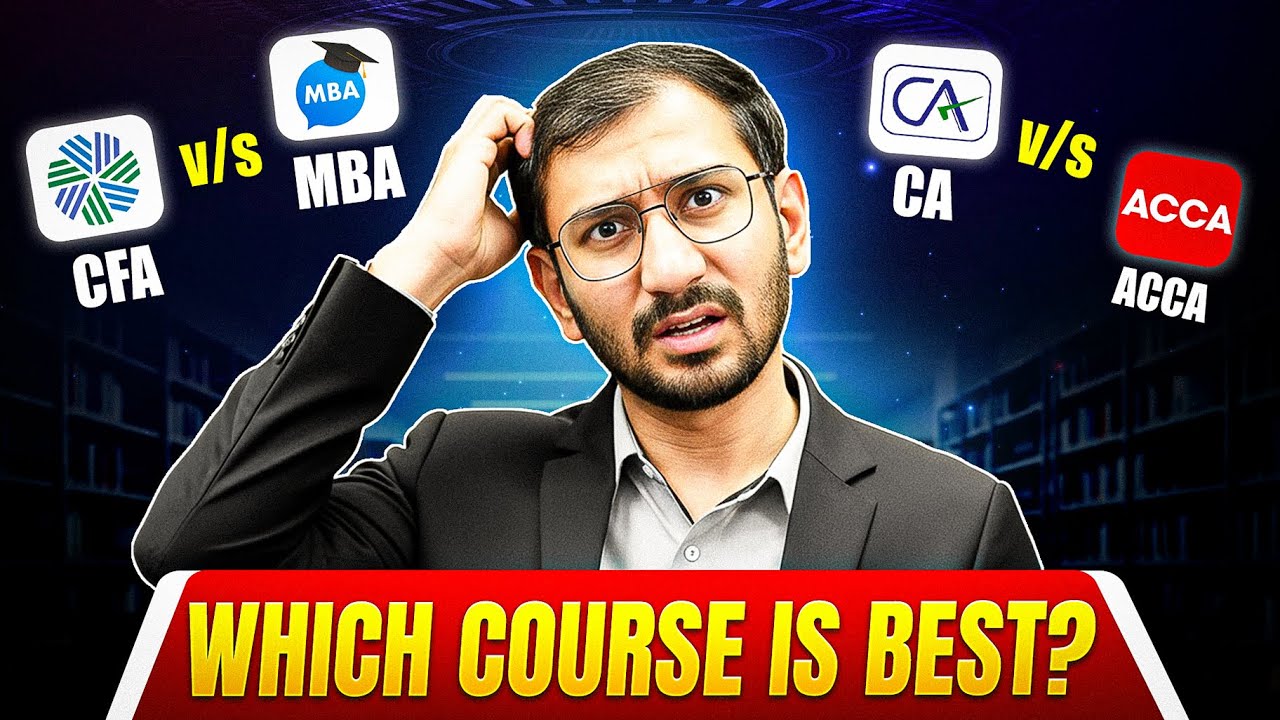 STOP Wasting Time! CFA, MBA, CA or ACCA Which is WORTH It?