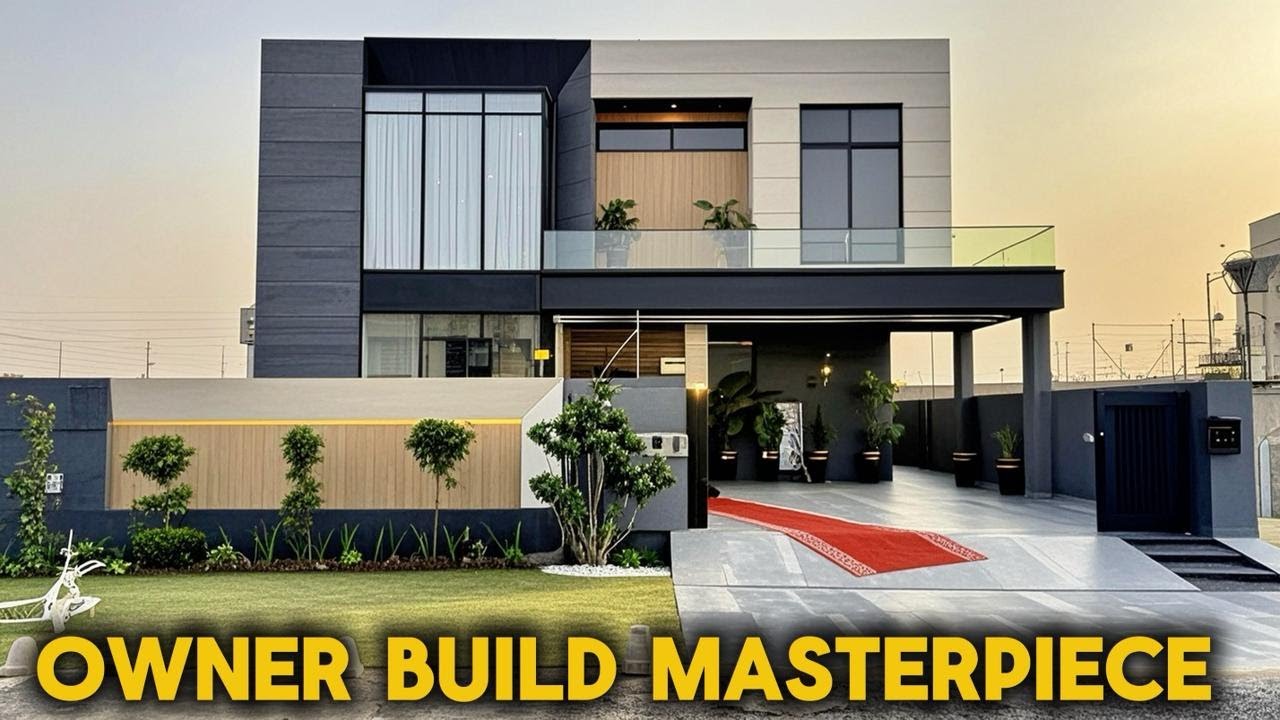 1 Kanal Owner-Built Luxury Home in DHA Phase 7 Z Block | Modern Design | Full House Tour