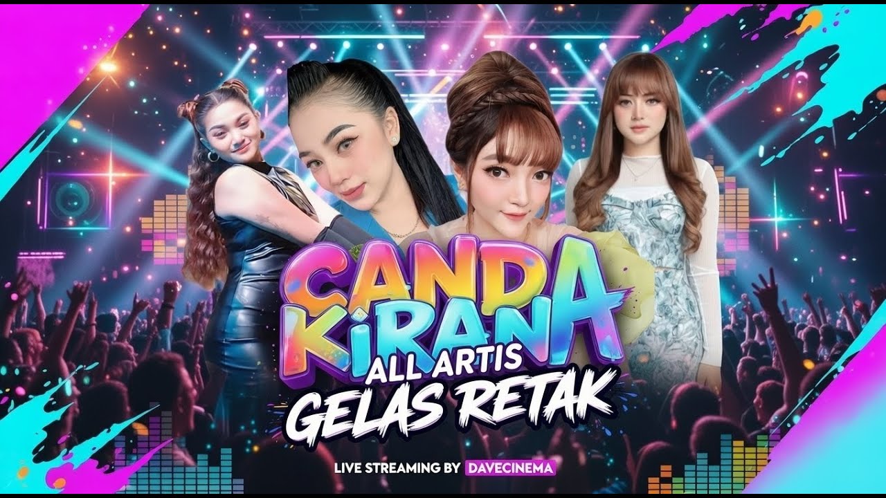 GELAS RETAK - ALL ARTIS CANDA KIRANA