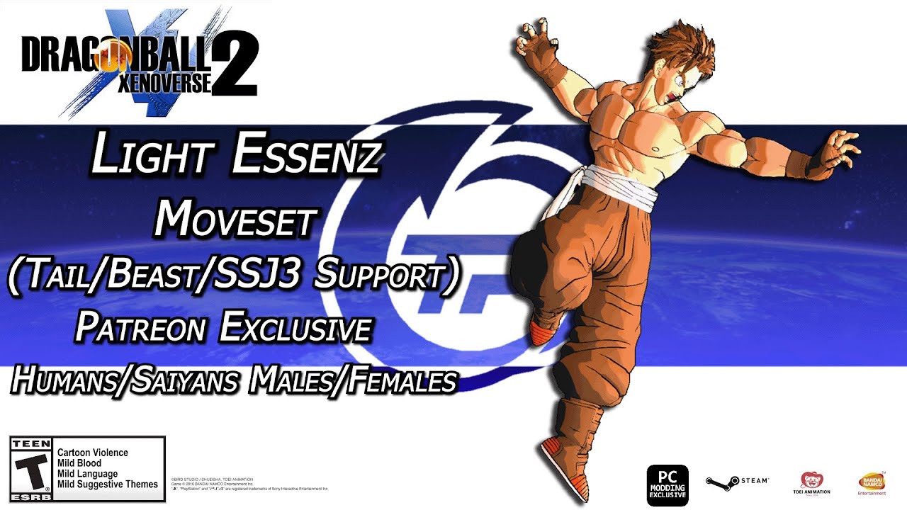DBXV2 Mods: Light Essenz Moveset